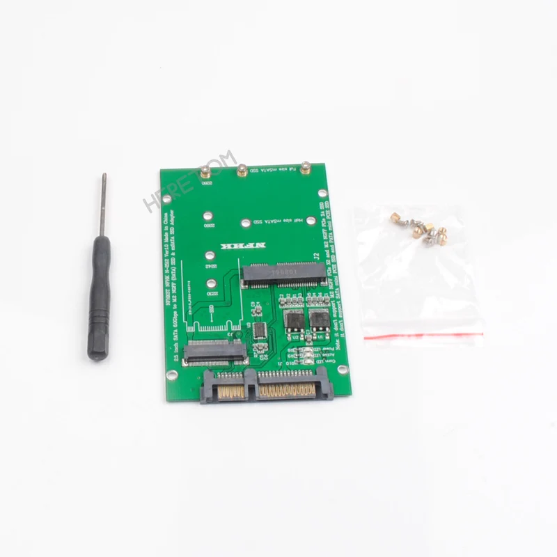 MSATA SSD к SATA M.2 B / + M KEY NGFF 2 5 &quotIII плата адаптера карта передачи | Компьютеры и офис