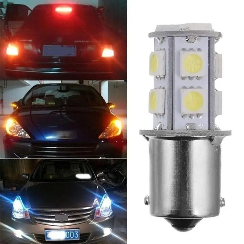 1 шт. 6000K 1156 BA15S 5050 13smd поворотный сигнал задний стоп-сигнал лампа фонарь