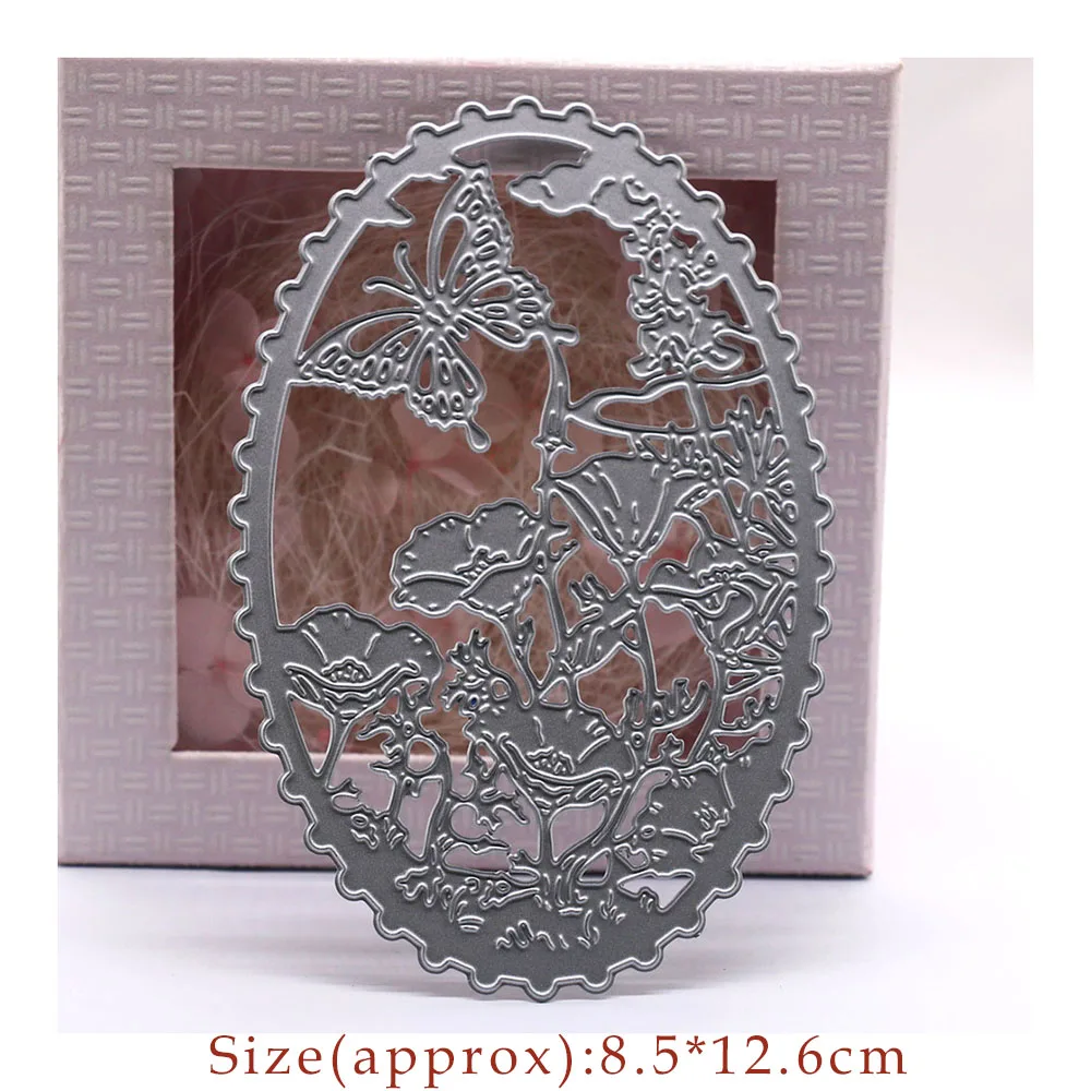 Эллипс рамка набор вырубных штампов &quotсделай сам&quot Скрапбукинг альбом Бумага