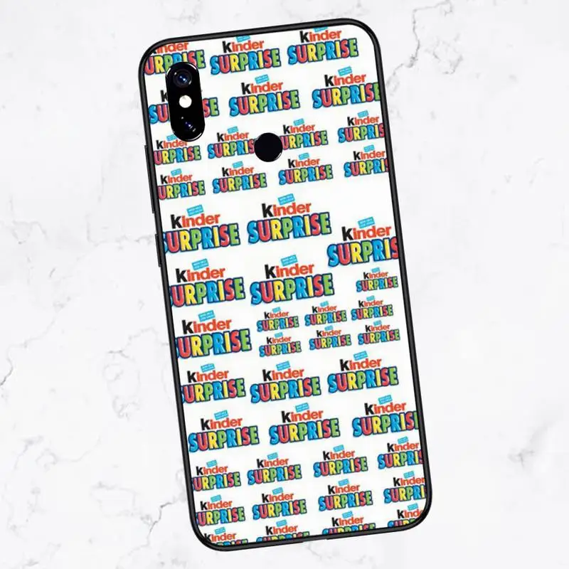 

New Trolly egg KINDER JOY Surprise Phone Case For Xiaomi Redmi 7 8 9t a3Pro 9se k20 mi8 max3 lite 9 note 9s 10 pro
