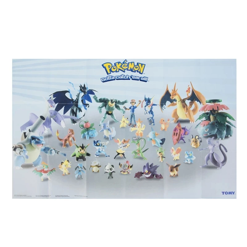 Оригинальная модель Tomy Pokemon Go 2 поколения флип-покебол бокс Боевая версия Детская