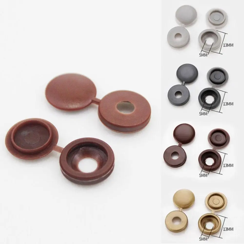100 шт. 5 мм заглушка от пыли для отверстий в шкафах защитная винтовая крышка крышки