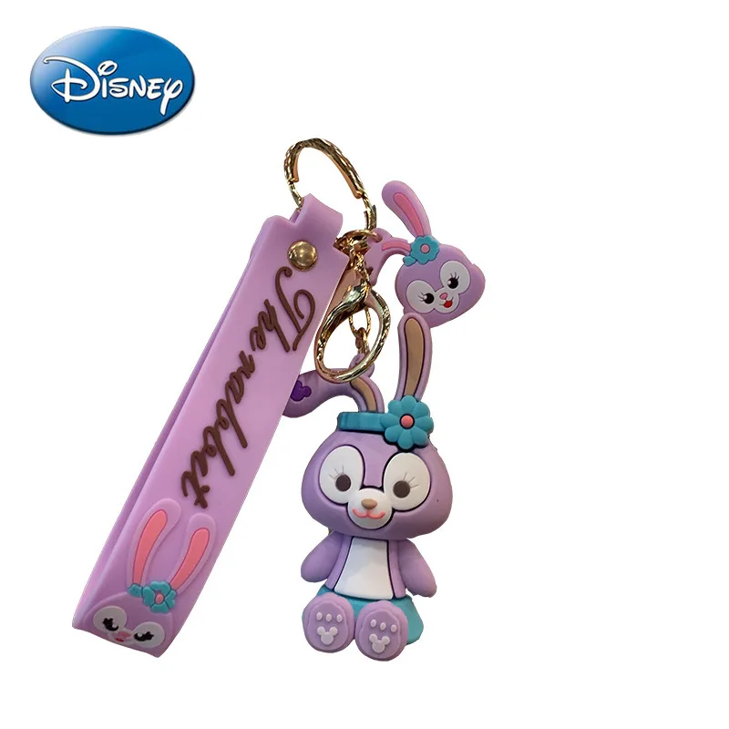 

Disney Star Delu Schoolbag Small Pendant Doll Men and Women Car Chain Ring Couple Bag Ornament Doll Keychain