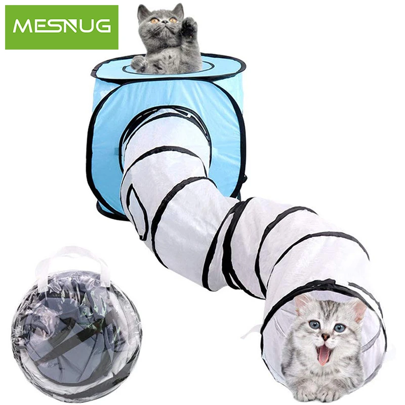 2 в 1 складной туннель для кошек|Игрушки кошек| |