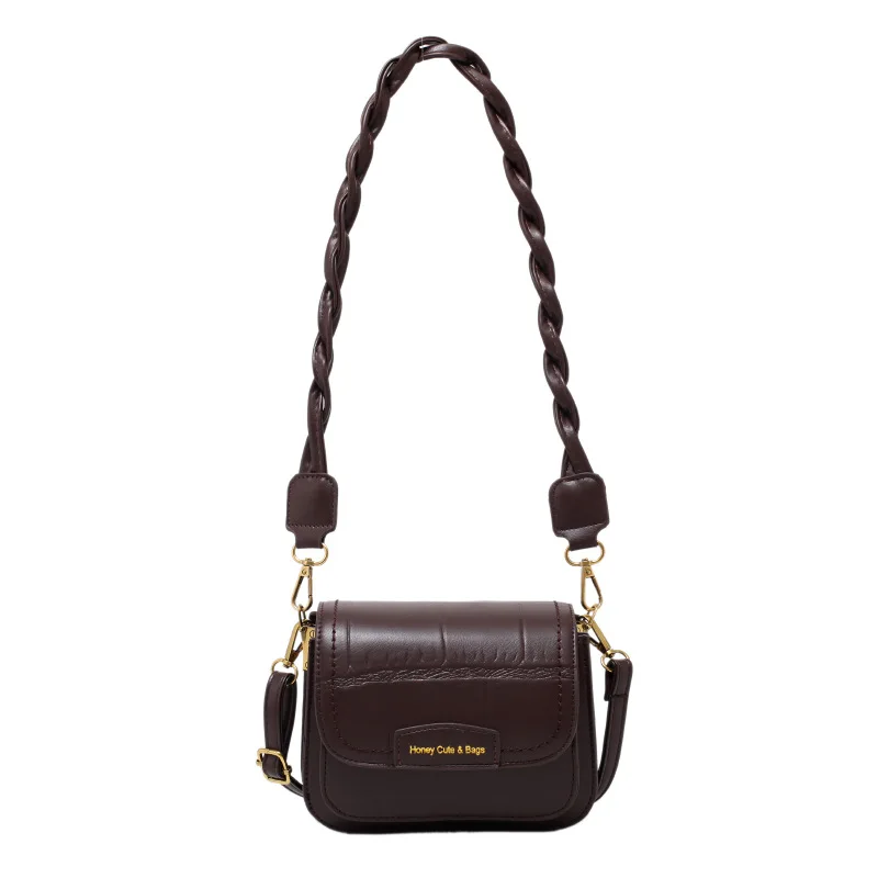 

2021 New Arrivals Women's PU Leather Shoulder Bags Crocodile Pattern Exquisite Shoulder Strap Design High Quality Trend Bag