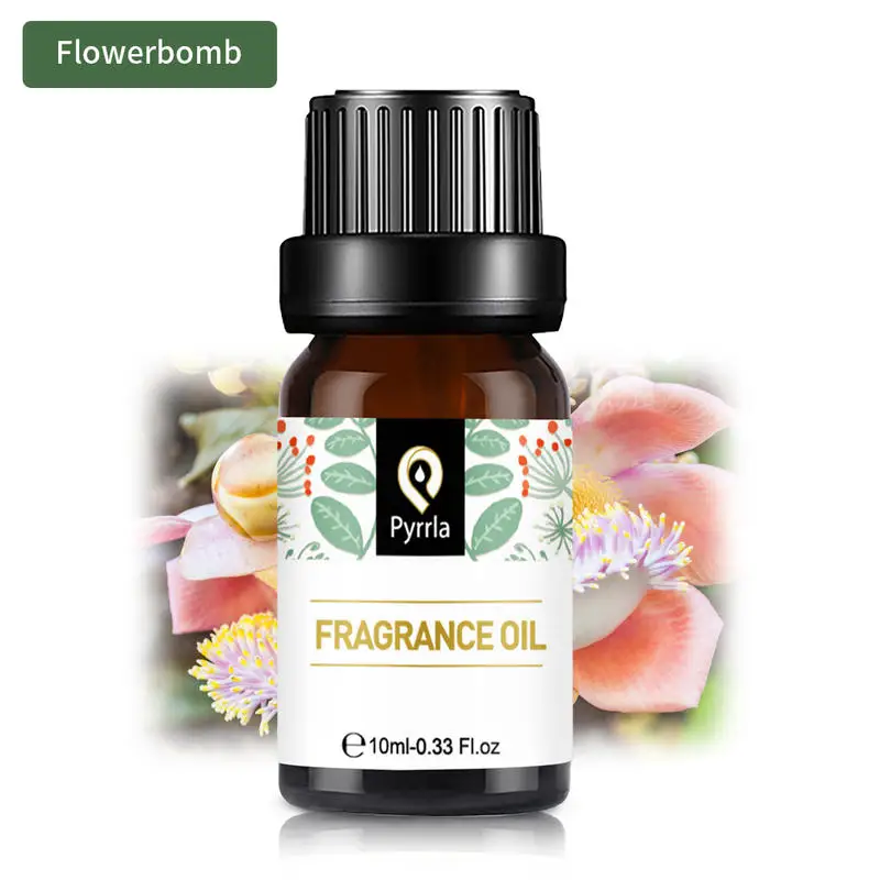 Ароматическое масло Pyrrla 10 мл Flowerbomb для ароматерапии увлажнитель воздуха свежие