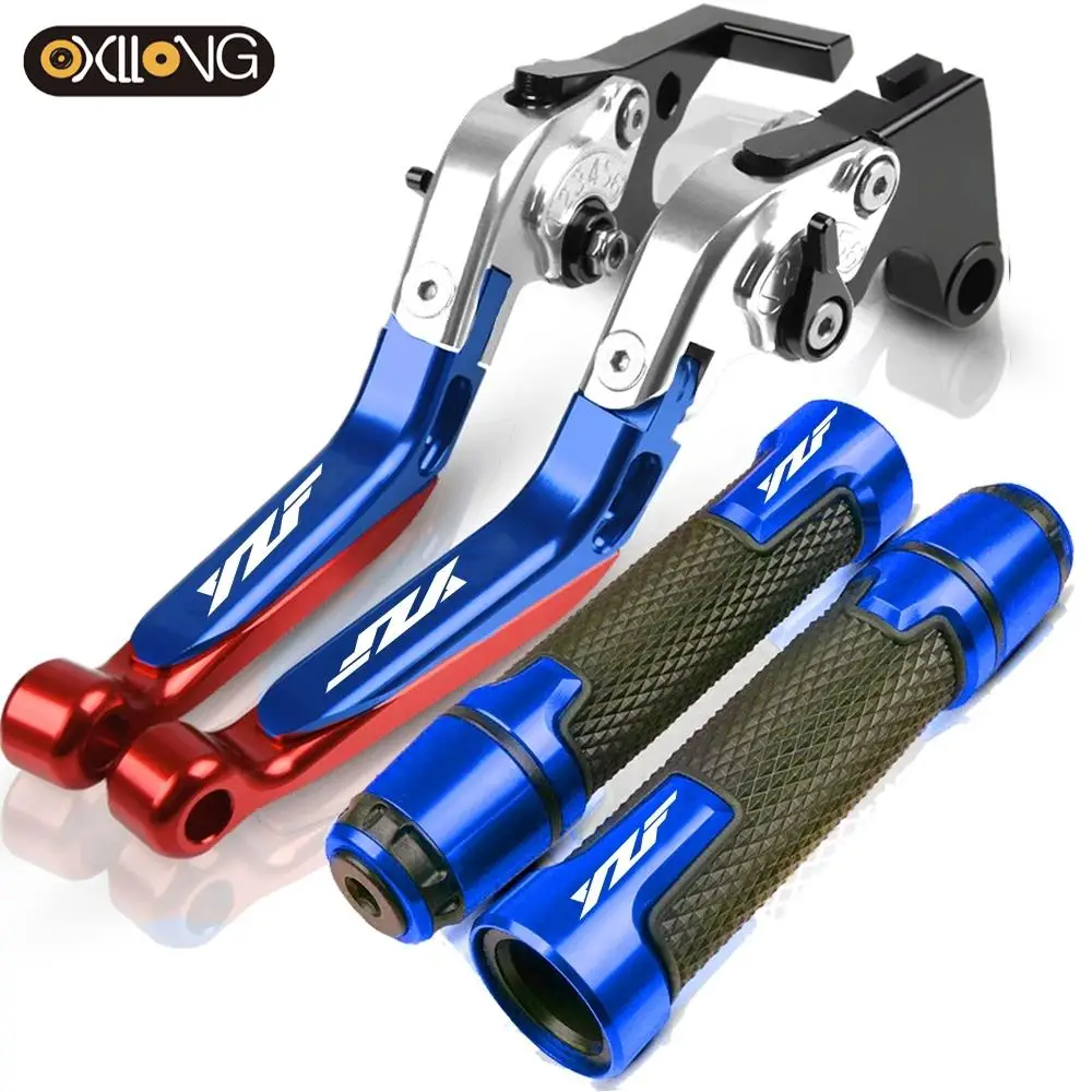 

For Yamaha YZF R6 YZF-R6 YZFR6 1999 2000 2001 2002 2003 2004 Motorcycle Accessories Brake Clutch Levers Handlebar Grips ends
