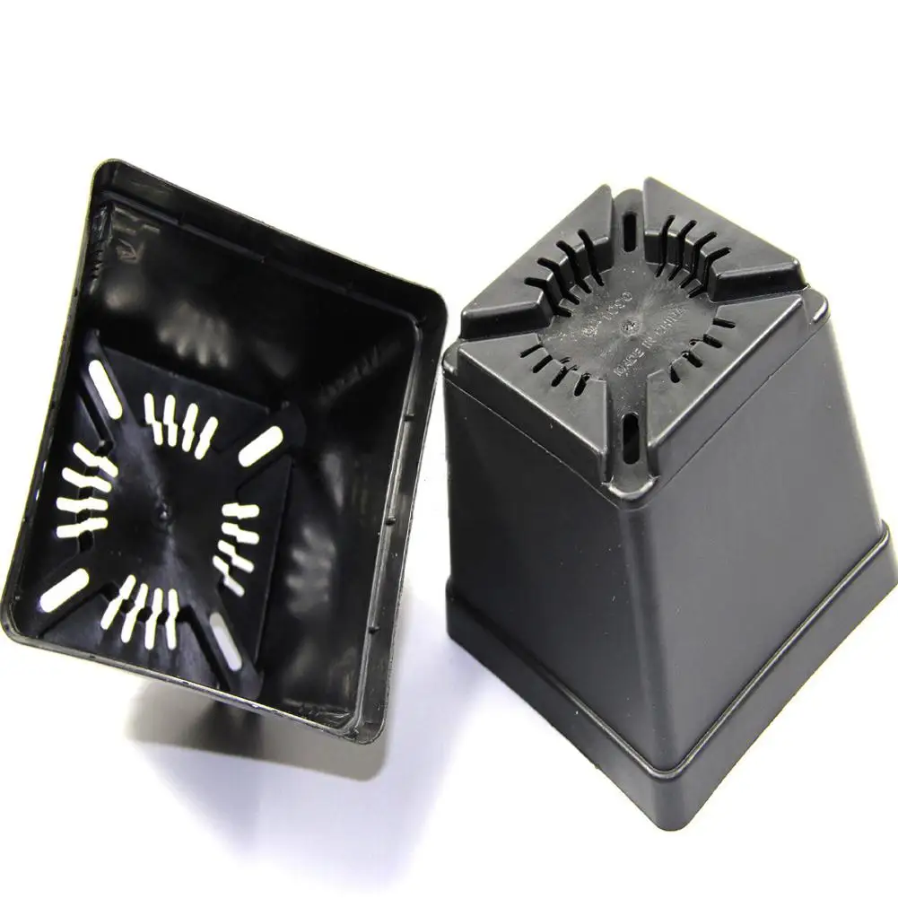 Стильные однотонные горшки для растений настольный горшок на балконе украшение