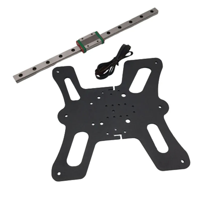 

Funssor 1 шт. Creality Ender 3 Pro алюминиевые Y оси Hiwin MGN12H набор линейных рельсов мод ворота 2GT ремень ГРМ