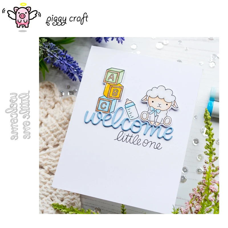 Металлические Вырубные штампы форма для вырезания украшение с надписью Добро