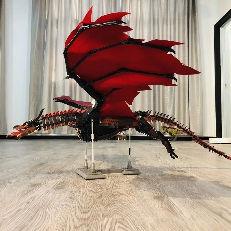 K90 K89 Муви Серия Креативные Игрушки Наборы для сборки моделей Драконов Дрогона и Визериона Конструкторы Детские новогодние подарки.