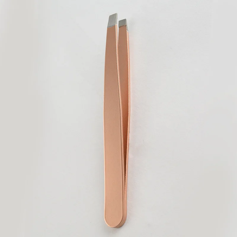 B bevel 1 шт. Профессиональный антистатический антикоррозийный Пинцет для ресниц из нержавеющей стали Супер жесткий инструмент для наращивания ресниц - Цвет: B bevel