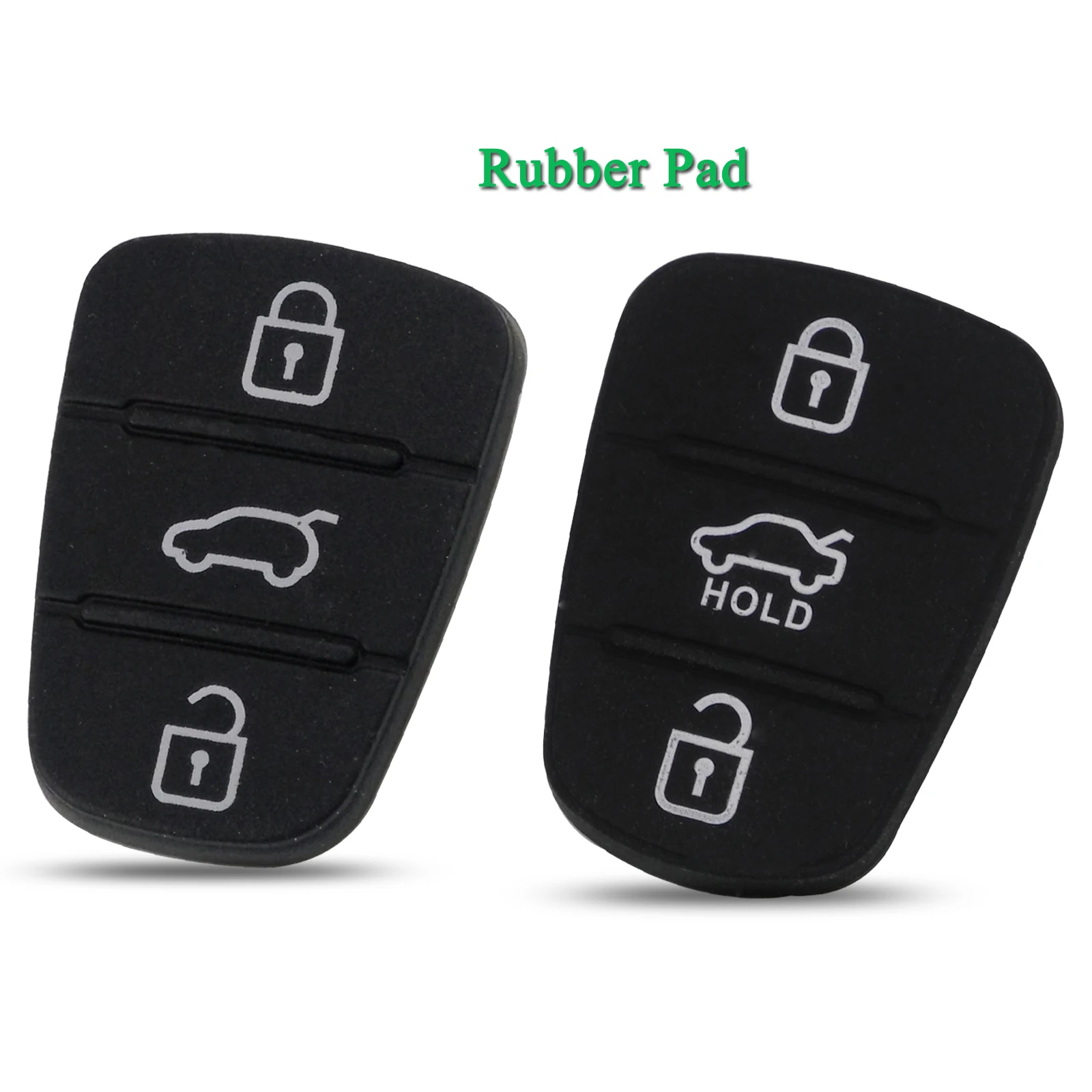 

Bilchave 3 Buttons Rubber Pad Replacement Flip Remote Car Key Shell Button Skin For Hyundai I30 IX35 Kia K2 K5