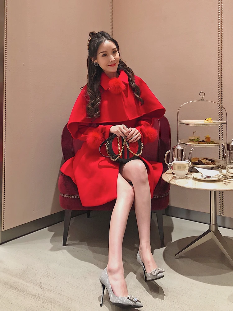 Осенне-зимняя женская куртка Корейская накидка жилет женские топы пальто из