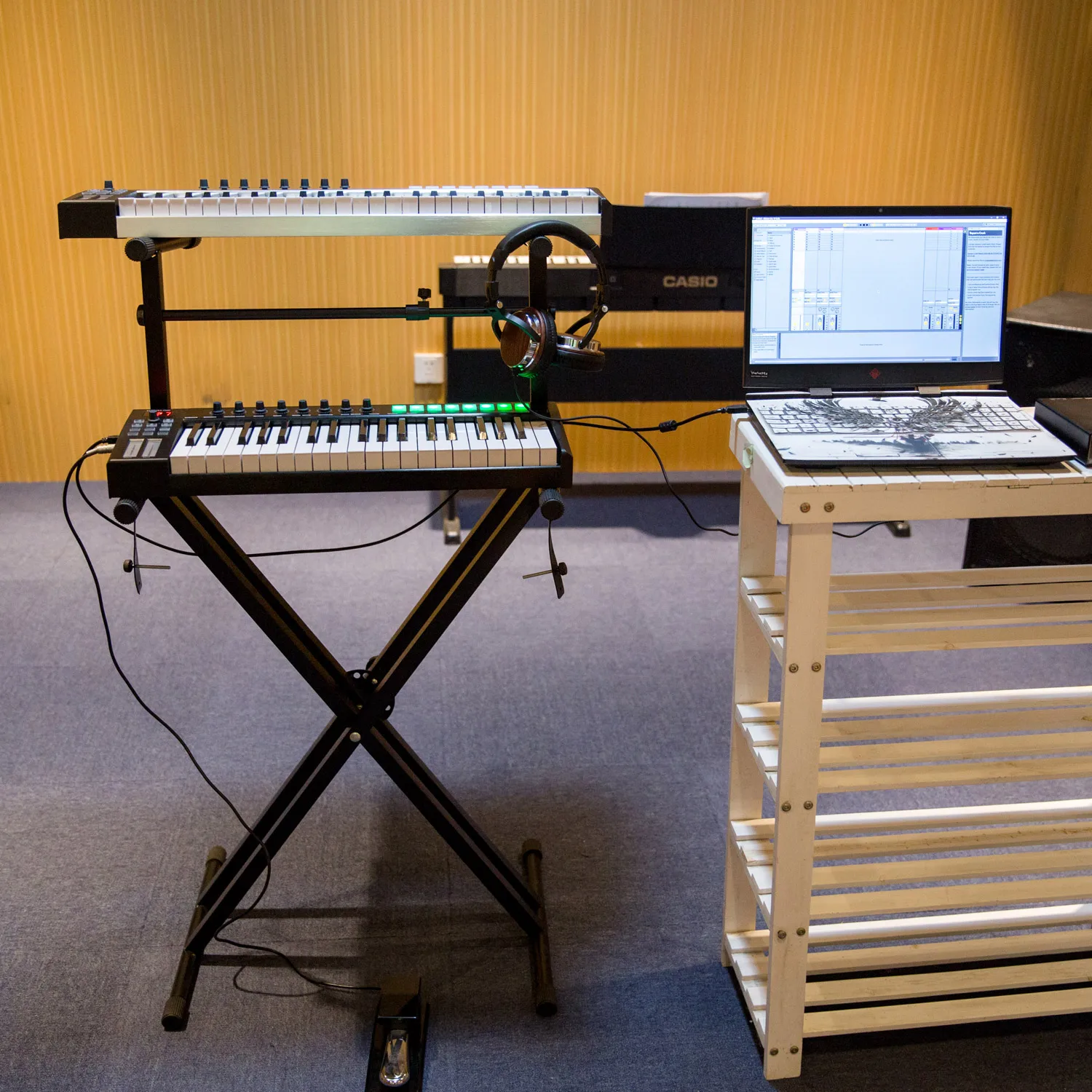 Worlde MIDI-клавиатура 25 портативная мини-USB MIDI-контроллер 37 клавиш клавиатура