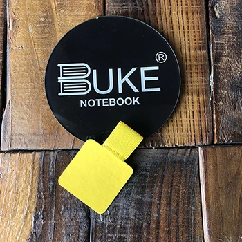 1 PCS YELLOW Самоклеящаяся эластичная Ручка Петля для ноутбуков журналов держатель ручки - Цвет: 1 PCS YELLOW