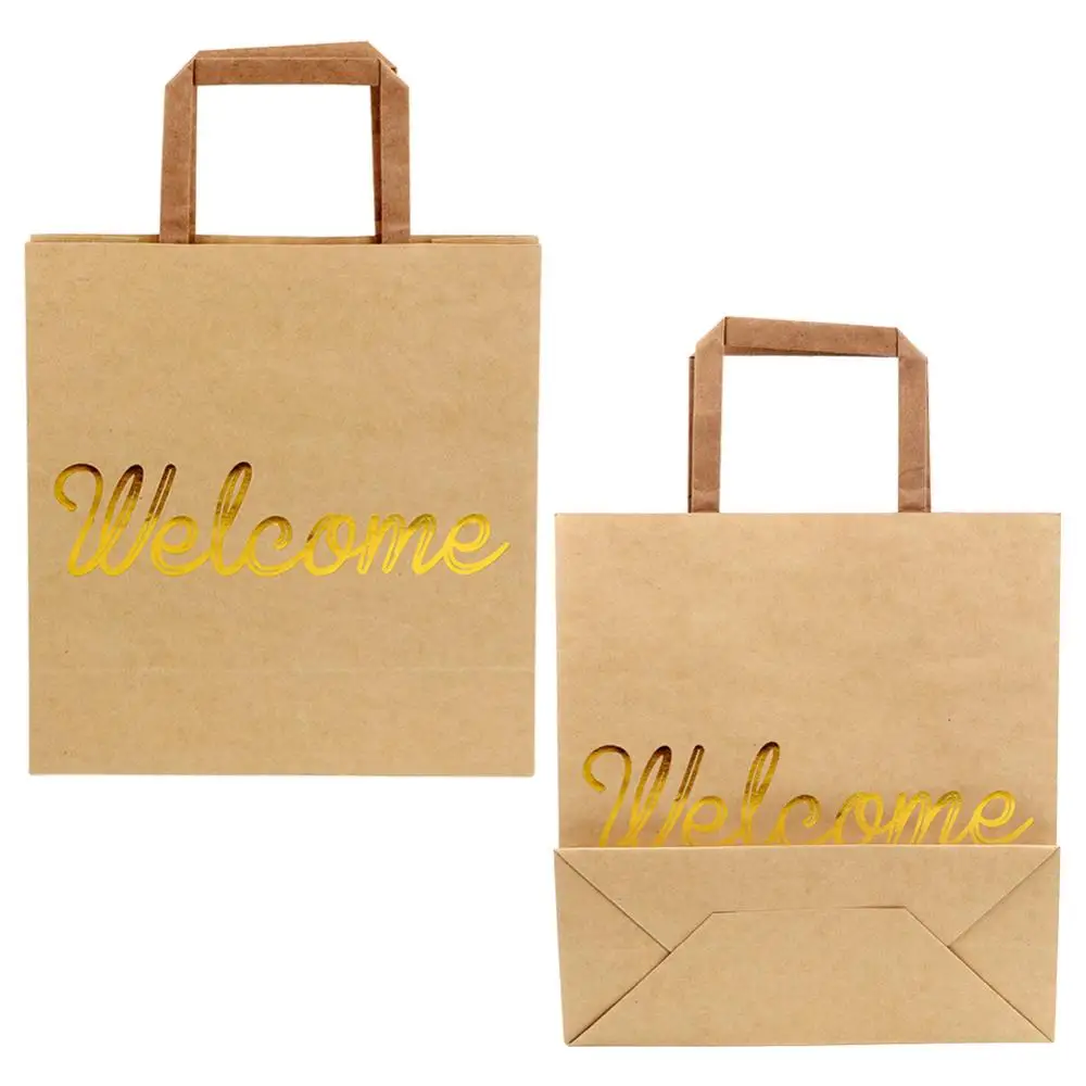 OurWarm 5 шт. высококачественные бумажные пакеты из крафт бумаги оптом идеальные