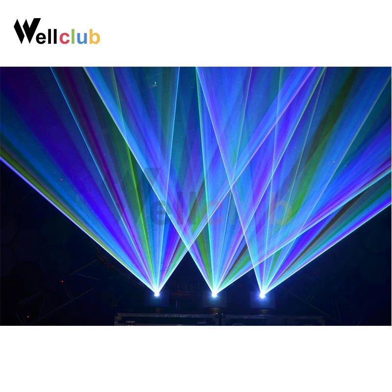 3 Вт RGB анимационный лазерный сценический светильник программируемый проектор dmx