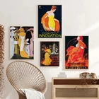 Плакаты во французском стиле, женские художественные винтажные принты, галерея, ретро настенные картины, Картина на холсте, Чарльз лупот, украшение для дома и комнаты