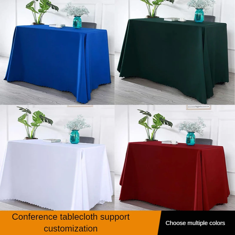 

Белая скатерть для вечеринки, большие размеры, трибуна, женская свадебная скатерть для отеля