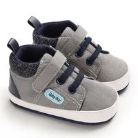 autumn baby shoes kid boy girl canvas cotton first walker anti slip soft sole toddler sneaker 1 pair