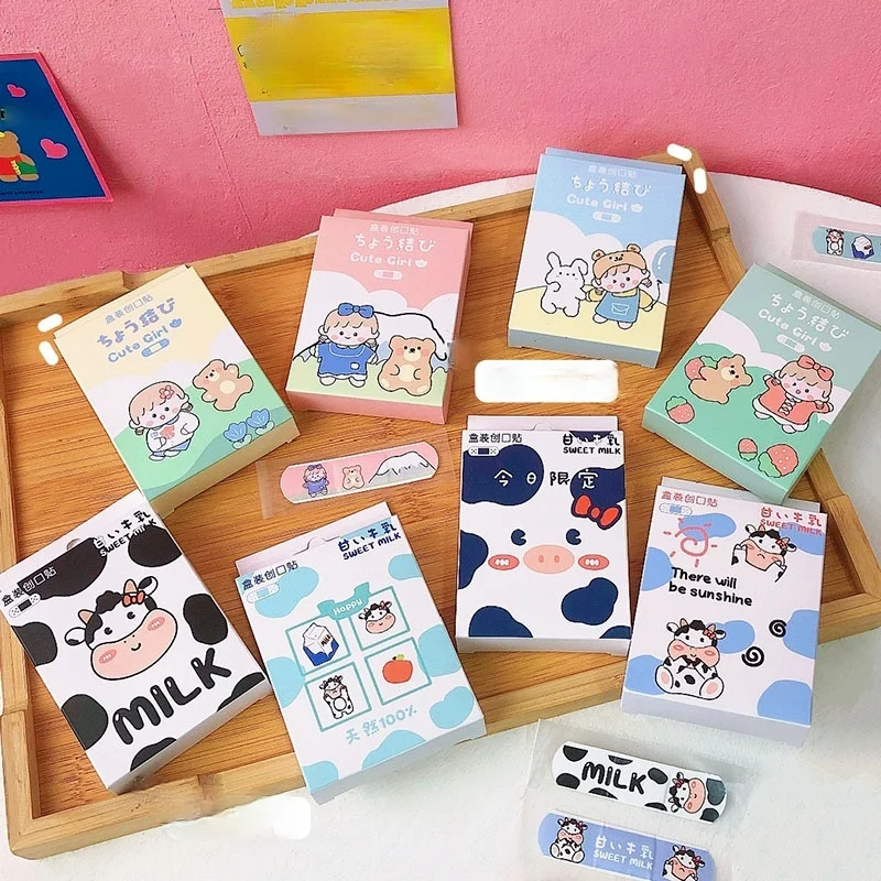 20 шт./кор. мультфильм гемостаза клейкие Пластыри для детей скорой помощи пластырь