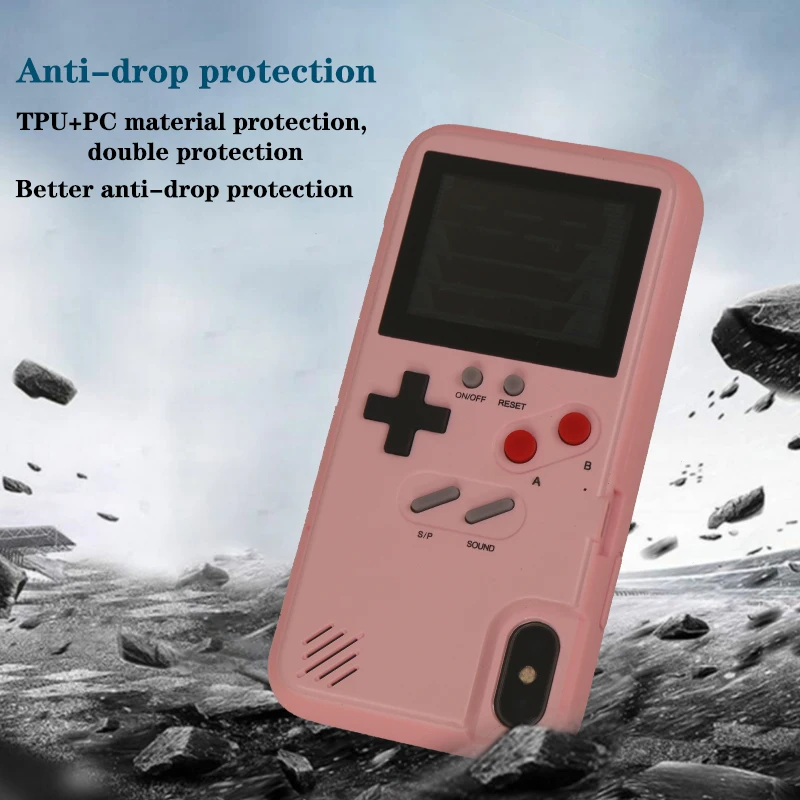 Orsda полноцветный дисплей ретро игровая консоль мобильный телефон чехол для iPhone 6