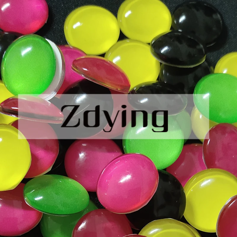 ZDYING 5 шт. Счастливого Рождества узор Круглый Стеклянный кабошон Санта Клаус