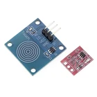 TTP223 Модуль Сенсорного ключа, 10 шт., сенсорная кнопка, самоблокирующийсябез блокировки, емкостные переключатели, одноканальная реконструкция