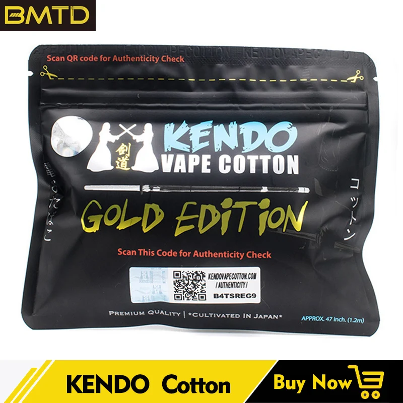 Электронная сигарета Kendo Vape хлопок 100% японский тепловой провод органический для