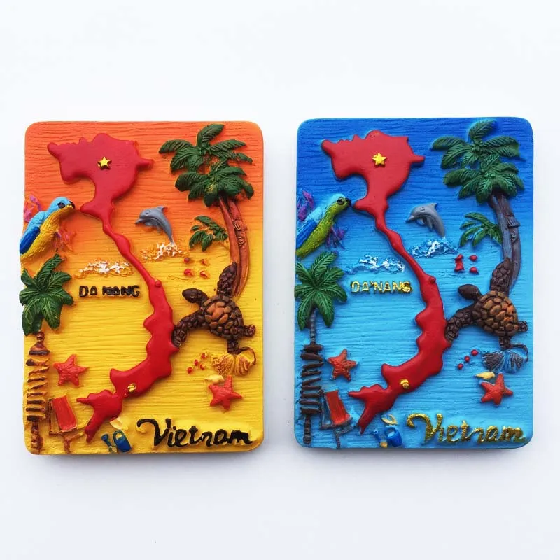 

Vietnam Nha Trang Halong Bay Paradise Island Tourist Souvenir Fridge Magnet Magnetic Sticker