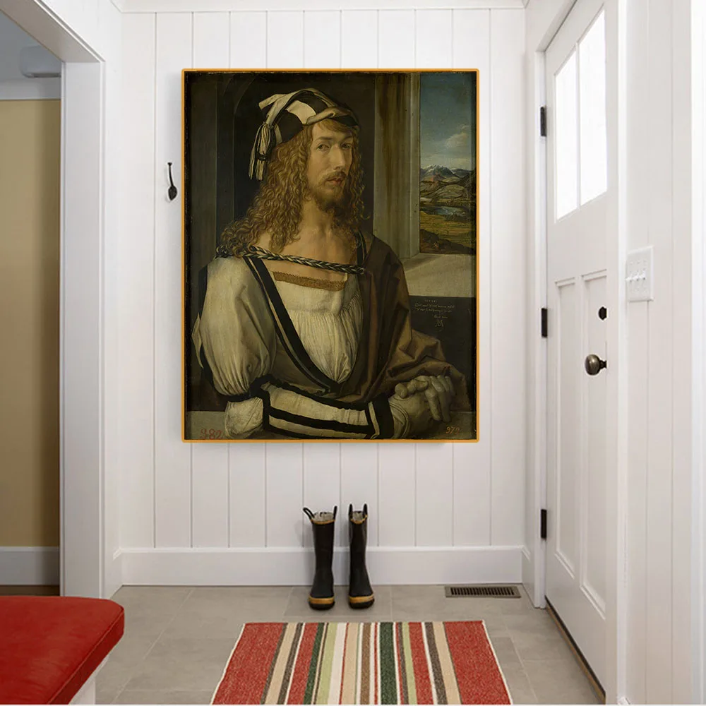 Citon Canvas Albrecht Durer Self Автопортрет Art художественная живопись маслом Художественный