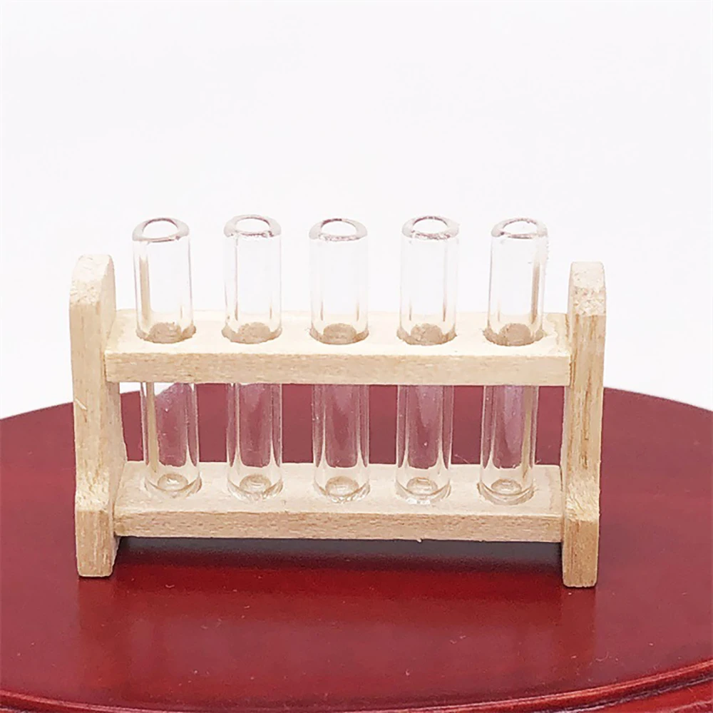 Миниатюрные аксессуары для кукольного домика 1/12 мини лабораторная тестовая