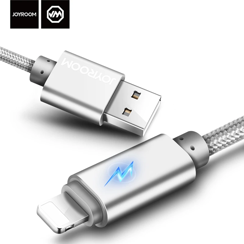 Умный светодиодный USB-кабель для быстрой зарядки и передачи данных зарядный