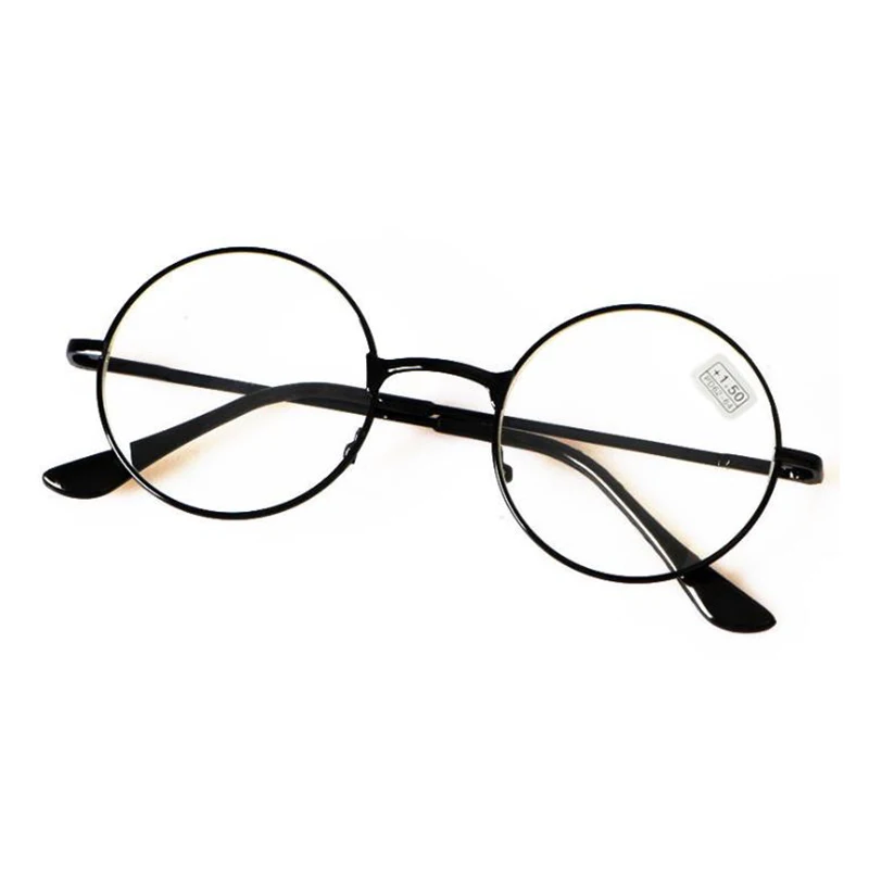 

Очки для чтения в круглой металлической оправе для мужчин и женщин