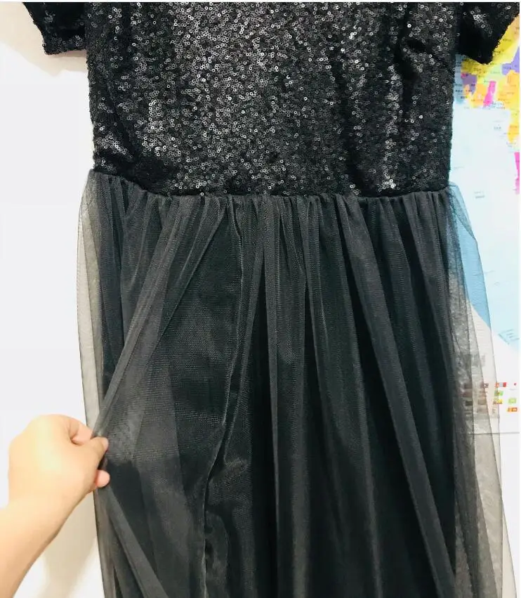 Dark grey Платье с блестками одежда для беременных женская одежда Шифоновое вечернее платье с блестками платья для беременных для фотосессии Длинные платья для беременных Новинка vetement femme платье для беременных - Цвет: Dark grey