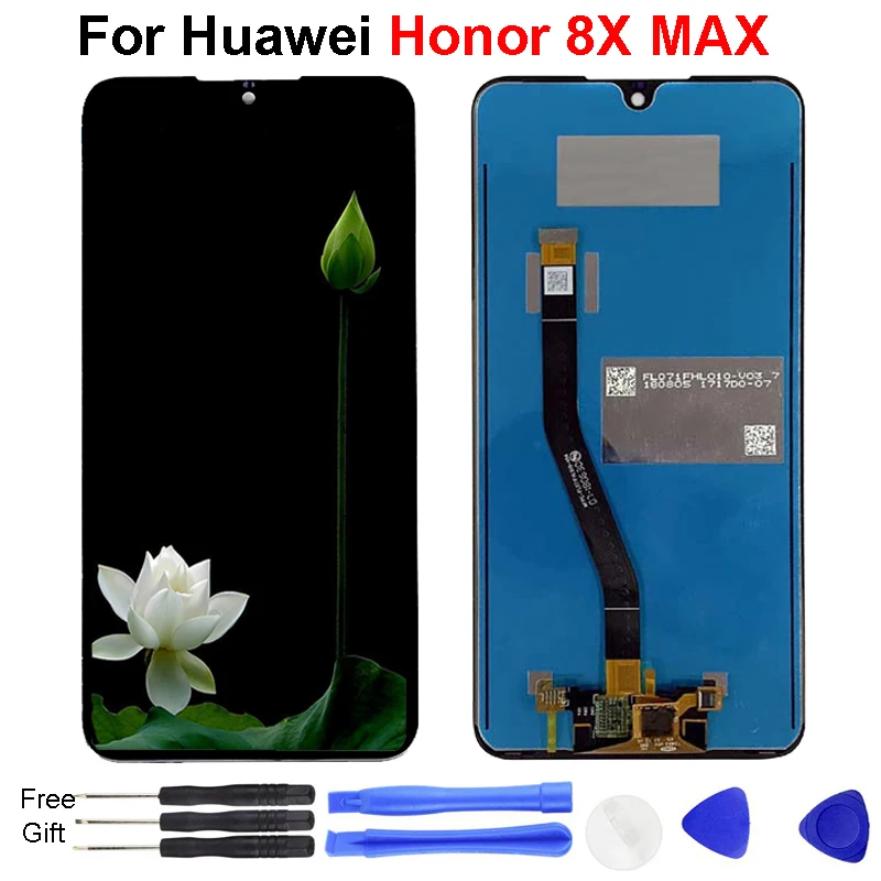 7 12 дюймов для huawei Honor 8X MAX ЖК дисплей кодирующий преобразователь сенсорного