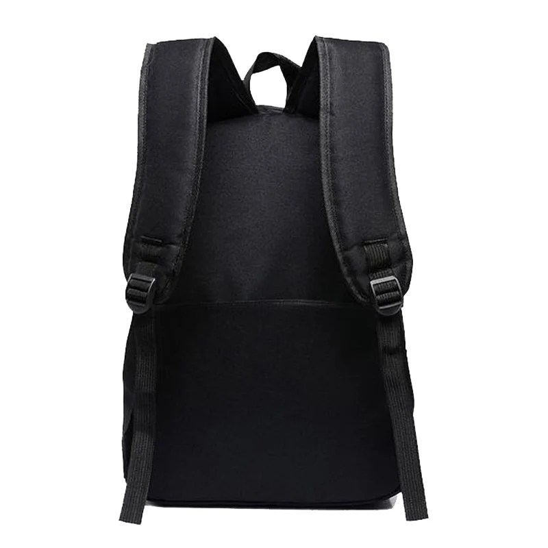 New Inuyasha Backpack School Bags Black Anime Cosplay Kids Teens Shoulder Bags