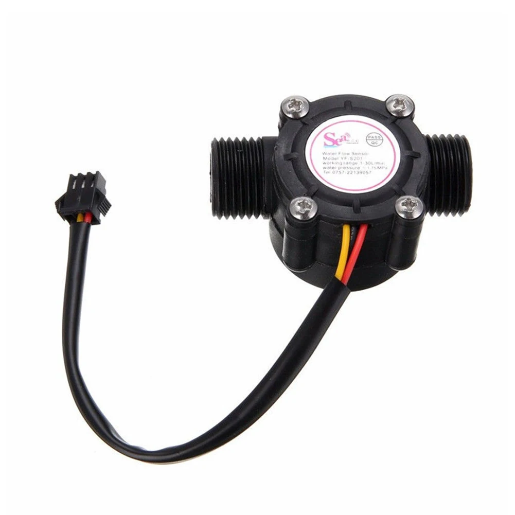 Pressure Resistance 1/2" Measurement Device Control Meter Water Flow Sensor Wide Use Easy Operate Testing Switch Home Accurate |
