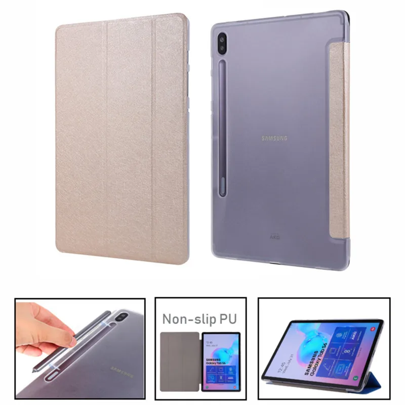 Чехол для Samusng Galaxy Tab S6, 10,5 дюймов, SM-T860, SM-T865, T865, откидной кожаный чехол для планшета, Умный Магнитный чехол-подставка