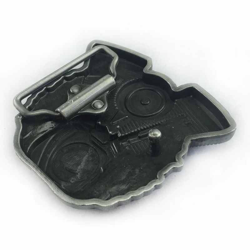 Модная металлическая 3d пряжка с двигателем в стиле панк рок ремень шириной 4 см