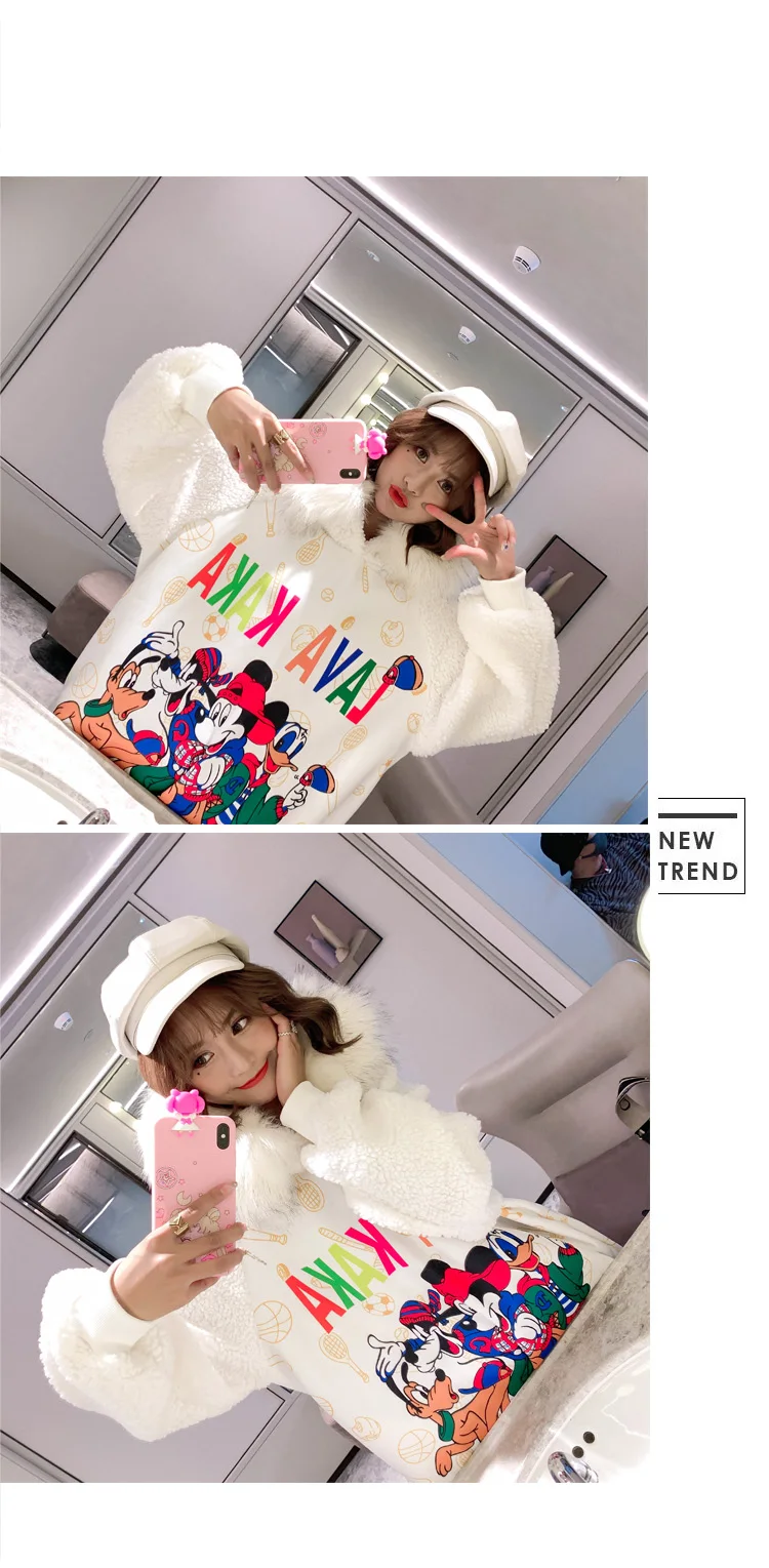Winter lambswool dresses fashion fur collar women velvet hooded dresses