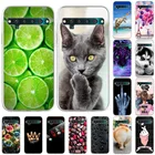 Чехол для TCL 10 Pro, мягкий чехол из ТПУ для TCL 10 Pro 10Pro, чехол 6,47 дюйма, чехол-бампер, чехол с цветочным принтом, милый чехол