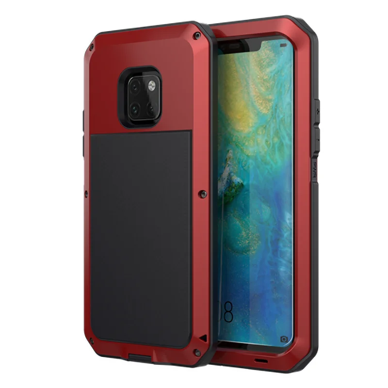 Сверхмощный защитный чехол для HUAWEI mate 20 PRO роскошный Doom Armor Life ударопрочный