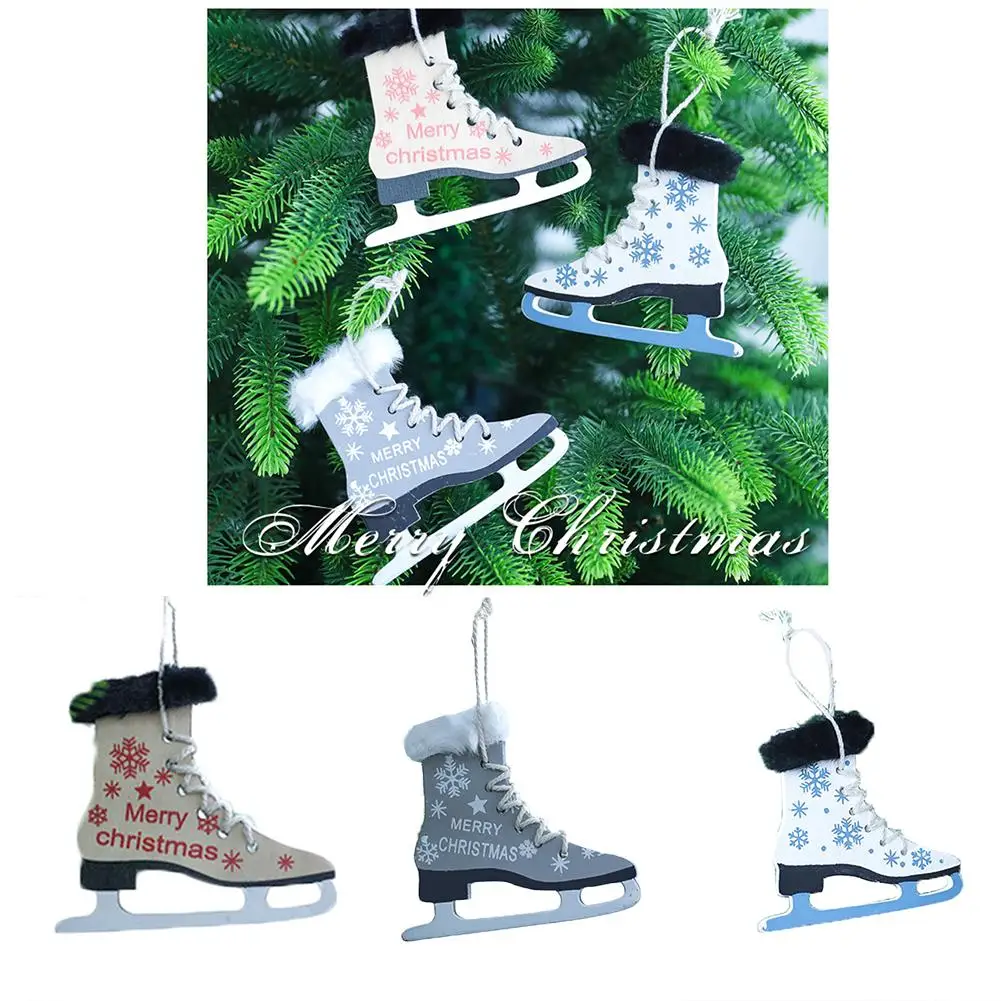 3 шт. Рождественская обувь для скейтборда в скандинавском стиле подвеска из плюша