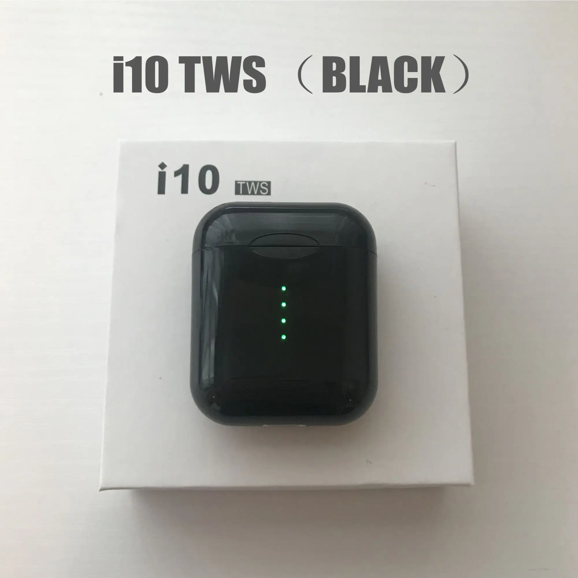 i10 tws-Black VSDTK i10 tws i10s tws Bluetooth беспроводные наушники Bluetooth 5,0 наушники с сенсорным управлением гарнитура для iphone xiaomi смартфонов - Цвет: i10 tws-Black