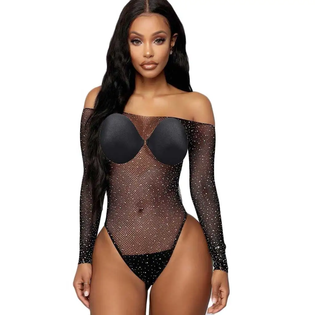 

Sensual Lingerie Woman Baby dolls Chemises Thong Sexy Mesh Transparent Bras Sleepwear Underwear Women Exotic Costumes Women's