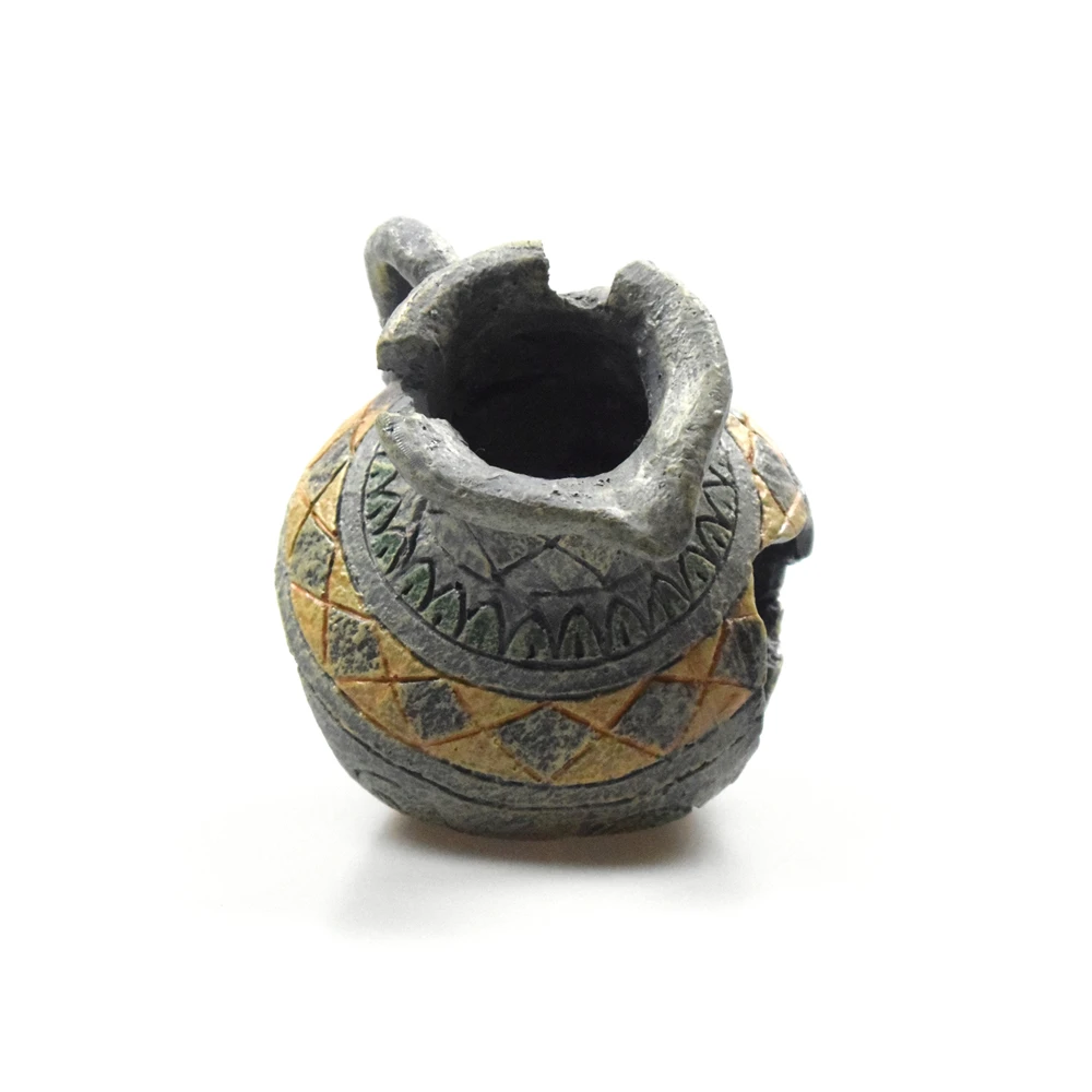 Fish Tank Ancient Vase Aquarium Decoration Environments Incan Ornament | Дом и сад