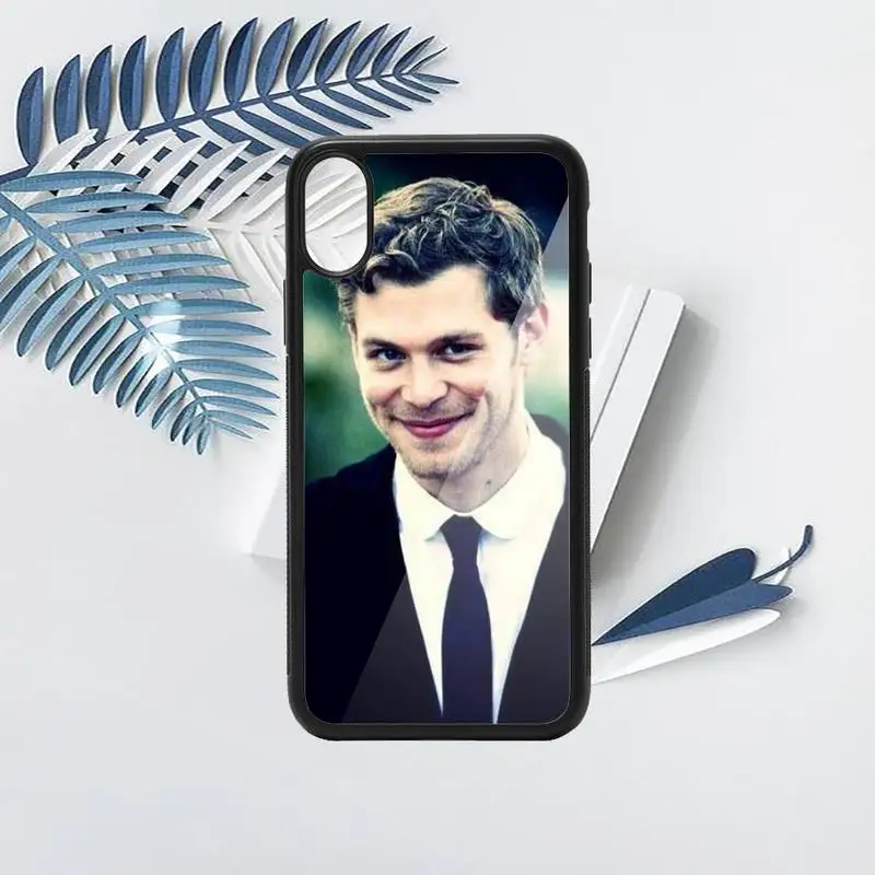 

Klaus Mikaelson actor Vampire Diaries Phone Case PC for iPhone 11 12 pro XS MAX 8 7 6 6S Plus X 5S SE 2020 XR