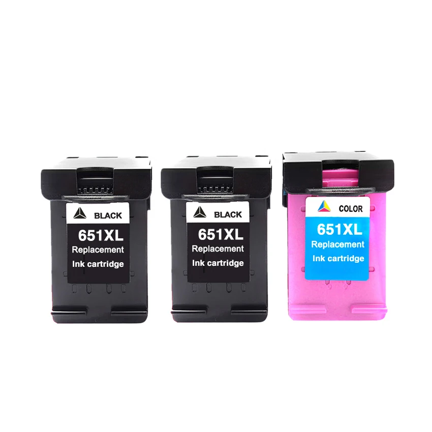 Замена 651XL совместимый с картриджем чернил 651 для Deskjet 1115 2135 2136 2138 Advantage 5575 5645 officejet